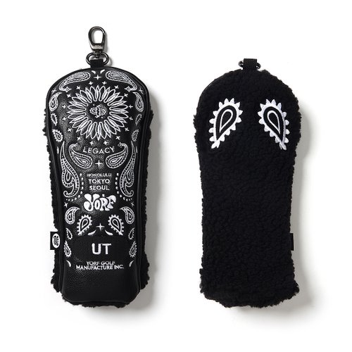 YORF PAISLEY BLACK HEAD COVER UTILITY 욜프 헤드커버 페이즐리 블랙 유틸