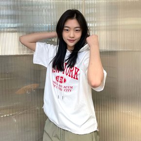 바스락 뉴욕 후드 반팔 LBMH245Z1_7358