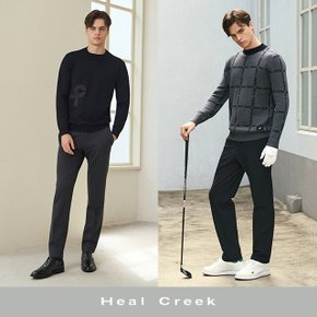 힐크릭 남성 윈터 코지 울 블랜디드 니트 2종