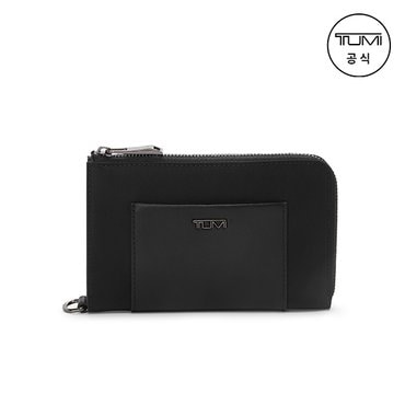 TUMI [TUMI KOREA] 보야져 여권 케이스 블랙/건메탈_0196205DGM