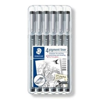  스테들러 피그먼트라이너세트 6본 308SB6P STAEDTLER (WF66A91)