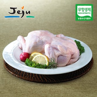 제주푸드마씸 제주 무항생제 닭(냉장) 백숙용 12호 2마리 2.4kg