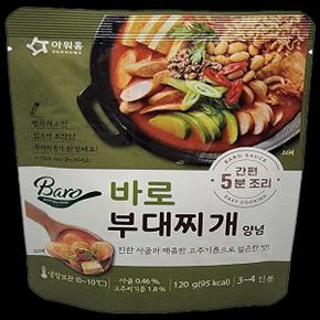 바로 부대찌개 소스 120g (3~4인분)
