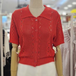 노원점 스카시 카라 반팔 가디건  L252BKT703