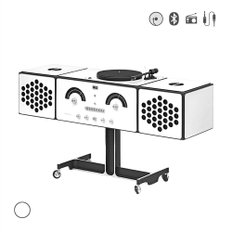  브리온베가 라디오포노그래포 화이트 블루투스 스피커 본사정품 RR-226 1년보증AS