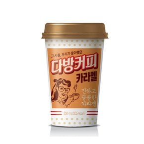 다방커피 카라멜 250ml  12컵