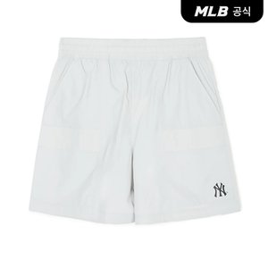 MLB [코리아공식]바시티 베이직 나일론 포켓 5부 반바지 NY (L.Grey)