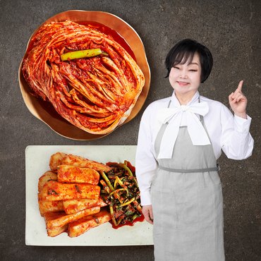  빅마마 이혜정의 맛있는 포기김치 8kg + 총각김치2kg