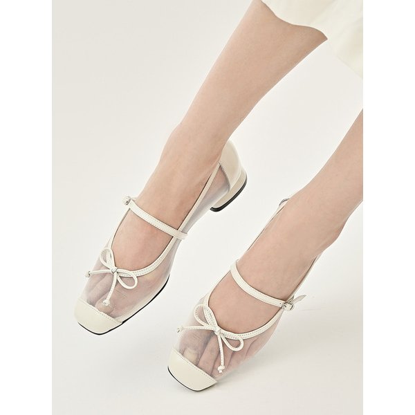 2072 Cape Mesh Maryjane Flatshoes 2cm