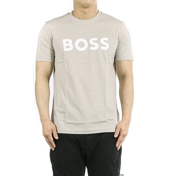[부산점] 로고 50481923 070 보스 반팔 티셔츠 휴고보스 반팔 티