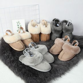 호주어그 DK어그 24FW 앤슬리 밴딩 양털 슬리퍼 DK091