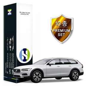 볼보 V90 크로스 컨트리 2022 자동차용품 PPF 필름 생활보호 패키지 10종세트