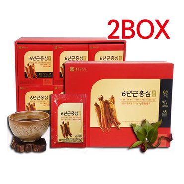  종근당 6년근 홍삼골드 80ml*60포 2BOX