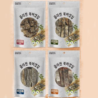  참좋은 간식 콜라겐 북어껍질 100g (큐브, 바, 스틱, 롤) 원기획복 영양보충