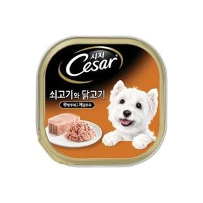 시저 쇠고기와닭고기 100g (WB76055)