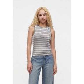 Abercrombie  Fitch 애버크롬비 앤 피치 베어 하이 넥 탱크 - 상의 올리브 8069635