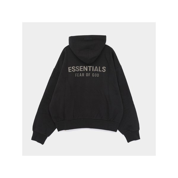 25FW 에센셜 백로고 클래식 핏 스웨트 남성 후드티 192SP252050F