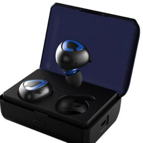 엠지텍 블루투스 이어폰, MB-W1500, 티타늄 블루
