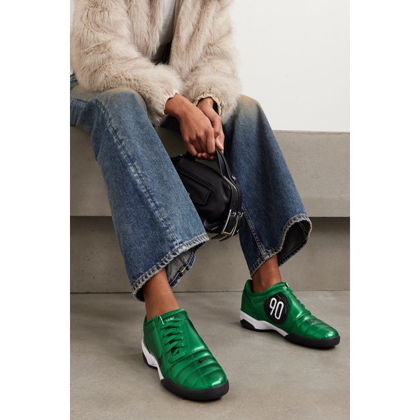 T90 메탈릭 가죽 스니커즈 46376663162986557