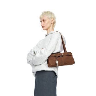 오소이 SHOULDER BROCLE MINI [NUBUCK BROWN]