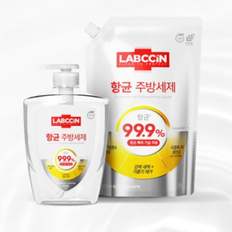 제이큐 레몬향 레몬향주방세제 리필세정제 1.2kg 주방세제 리필형 랩신