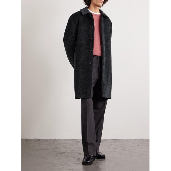 미스터 피 럭스 울 알파카 블렌드 코트 46376663162889331