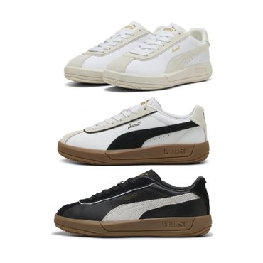 푸마 클럽 클라시카 여성 소프트폼 가죽 스니커즈 운동화 Puma Club Klassika 400364 01 02 06
