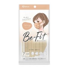 그린에버 일본 IRIS Be-Fit 페이스 라인 마스크 7매 실크베이지