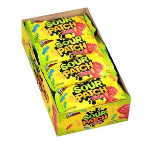  [해외직구]Sour Patch Kids Soft and Chewy Candy 사워 패치 키즈 츄이 캔디 2oz(56g) 24입