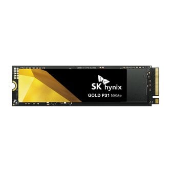  SK hynix Gold P31 2TB SSD PCIe NVMe Gen3 M.2 2280 3X500MB TBW:1200TB SHGP31-2000GM-2 내장