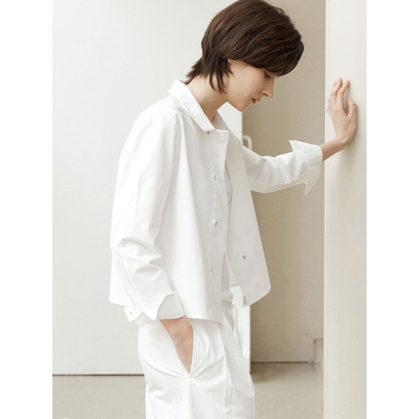 더블 버튼 셔츠