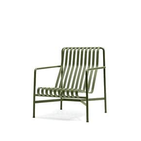 헤이 HAY Palissade lounge chair high olive