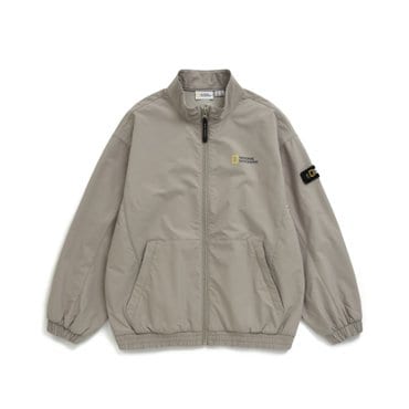 내셔널지오그래픽키즈 K233UFT930 우븐 트레이닝 자켓 GRAY BEIGE