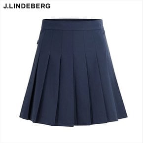 [J.LINDEBERG] 여성 골프치마 /제이린드버그 골프웨어 아디나 플리츠 스커트 /GWSD06345 6855 /GWSD10005 네이비