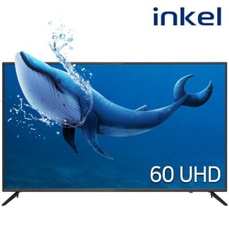 인켈 [인켈TV] PIC60C 60인치(152cm) UHD 4K LED TV 돌비사운드 / 패널불량 2년 보증 / 스탠드 설치