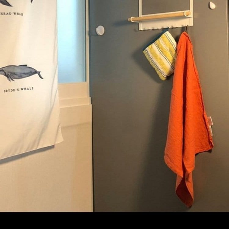 Whale Towel Rack