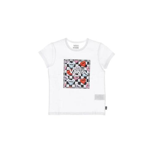 [해외배송] 22 S/S 반스 박스 캔디 하트 티셔츠 (KIDS 상품) VN0A5LEFT_WHT1 B0041827826