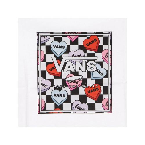 [해외배송] 22 S/S 반스 박스 캔디 하트 티셔츠 (KIDS 상품) VN0A5LEFT_WHT1 B0041827826
