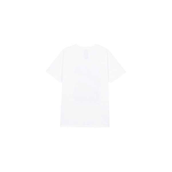 남여공용 NEVER GIVE UP 티셔츠 화이트 WDCOTS03-054