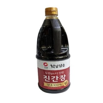  대상 청정원 햇살담은 두번달여 더 진한 진간장 골드 1.7L