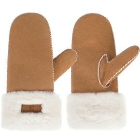 [정품] 오즈어그웨어 UGG SHEEPSKIN 미튼 양털 양가죽 벙어리 장갑 (OUW146-CHESTNUT)