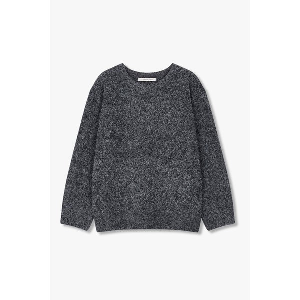 브러시트 라운드넥 풀오버 7125450503173