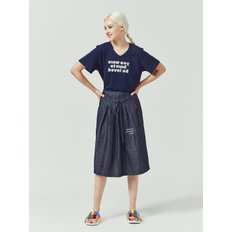 Specchio tee-Indigo blue