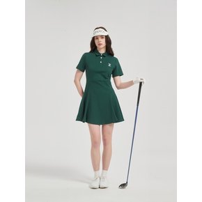 Olive Short Sleeve Dress