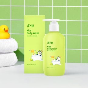 [1+1]키즈텐 그린세라 센텔라 식물성 모이스처 키즈 올인원 약산성 바디워시 300ml, 2박스