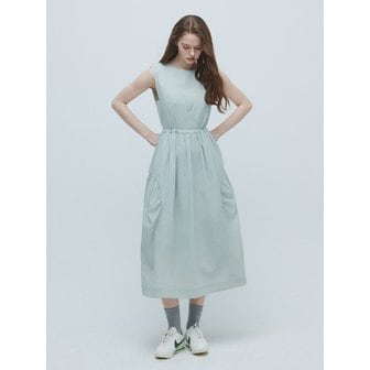 이보크에라 PUFF STRING LONG DRESS(MINT)