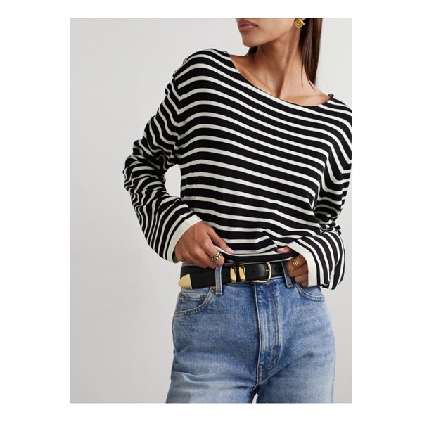 앤더슨스 텍스처 가죽 벨트 블랙 1647597294983010