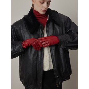 QSRB Soft Touch Real Lambskin Leather Gloves