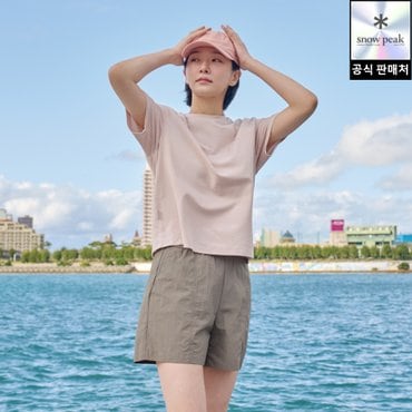 스노우피크 [25/SS박규영착용] S25MWLHP63 타슬란 여성 3부 반바지