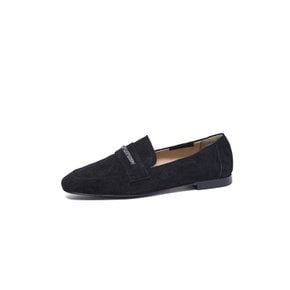 Classic Suede Loafer_Black